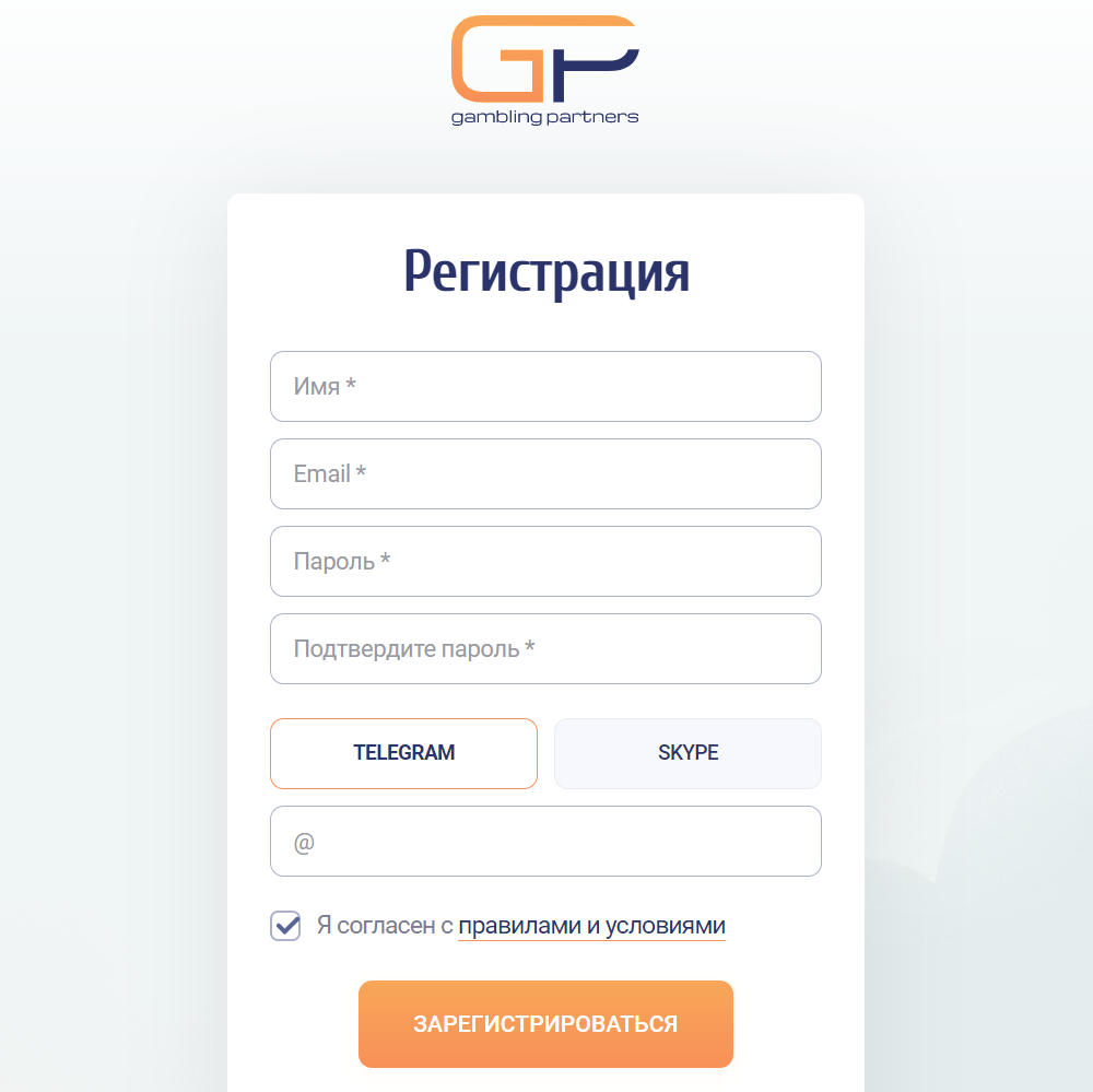 Обзор партнерки Gambling Partners